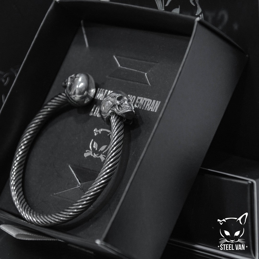 Pulsera Dos Cráneos