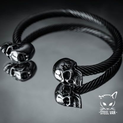 Pulsera Dos Cráneos