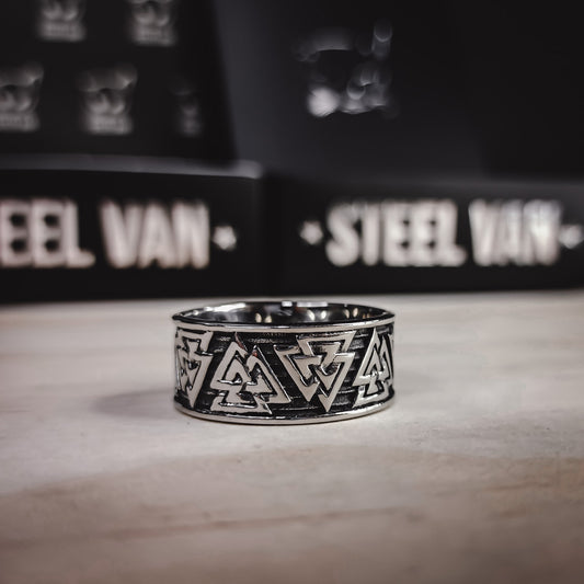 Anillo Valknut Slim